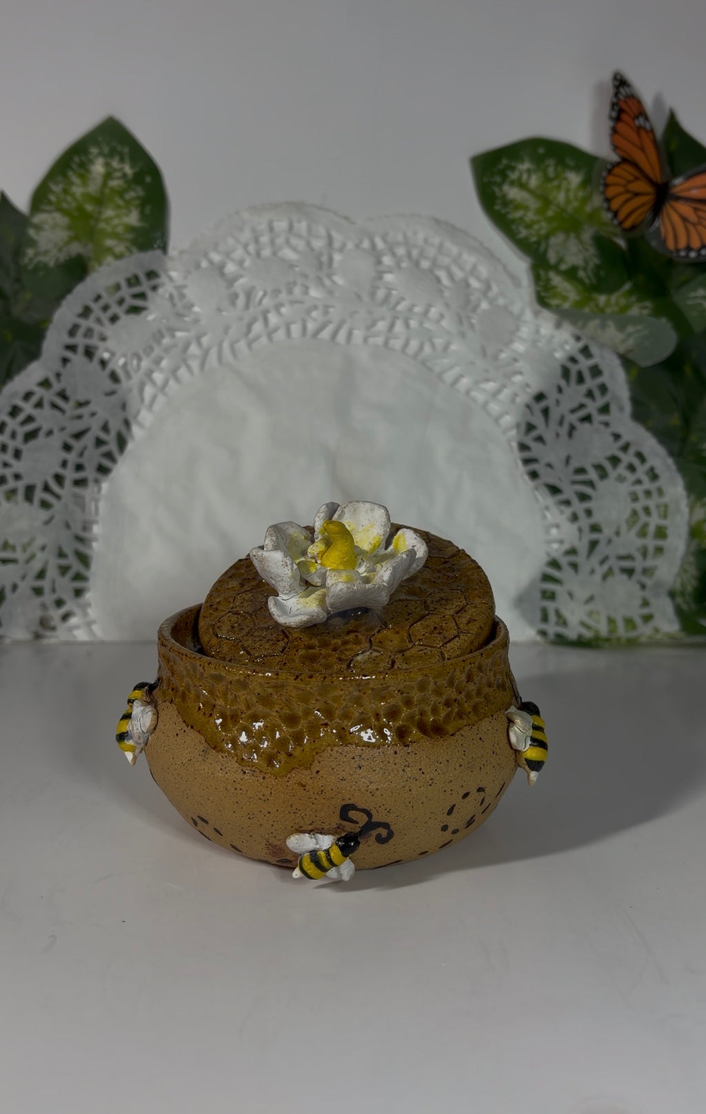 Bee Blossom Incense Holder