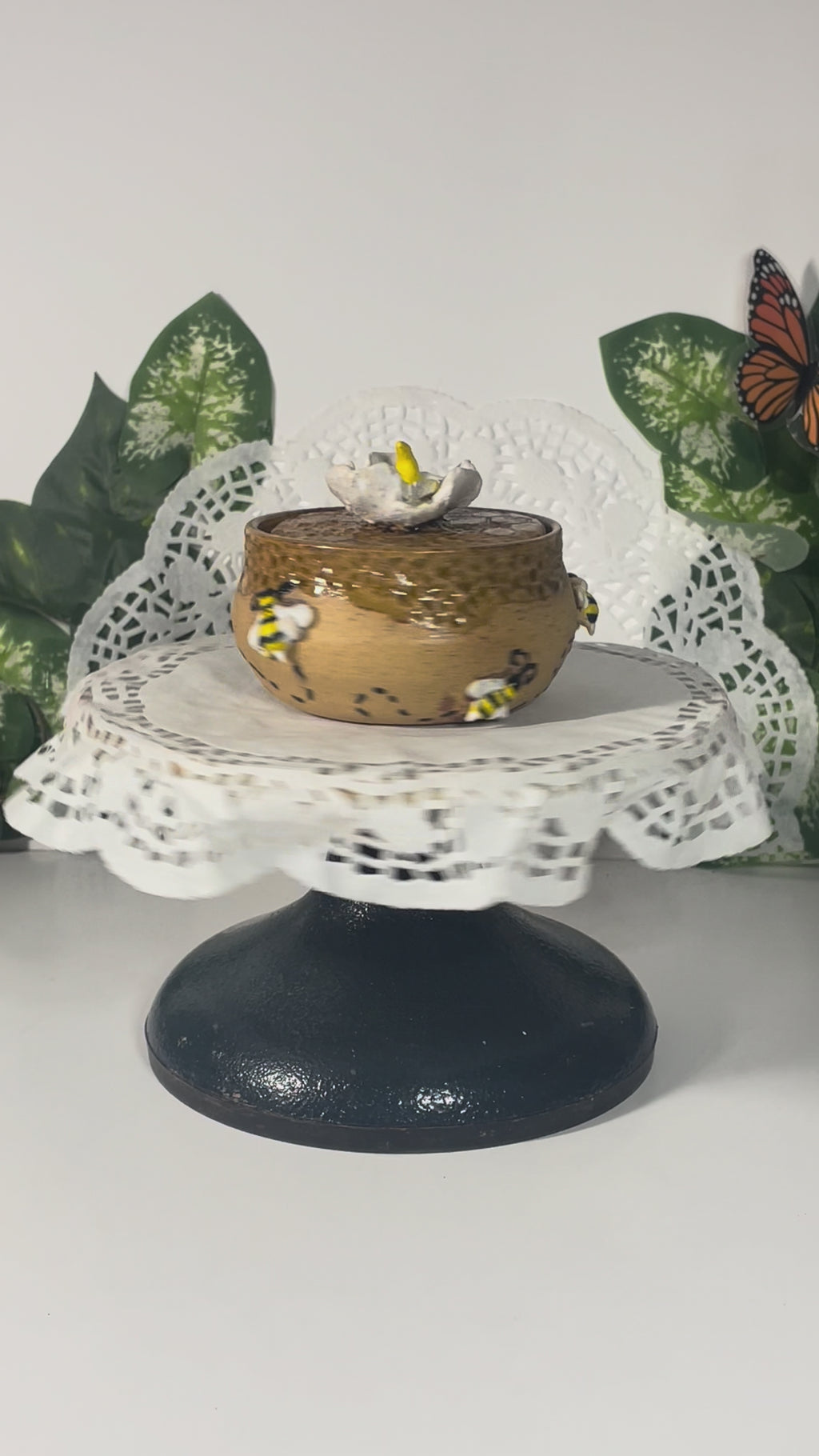 Bee Blossom Incense Holder