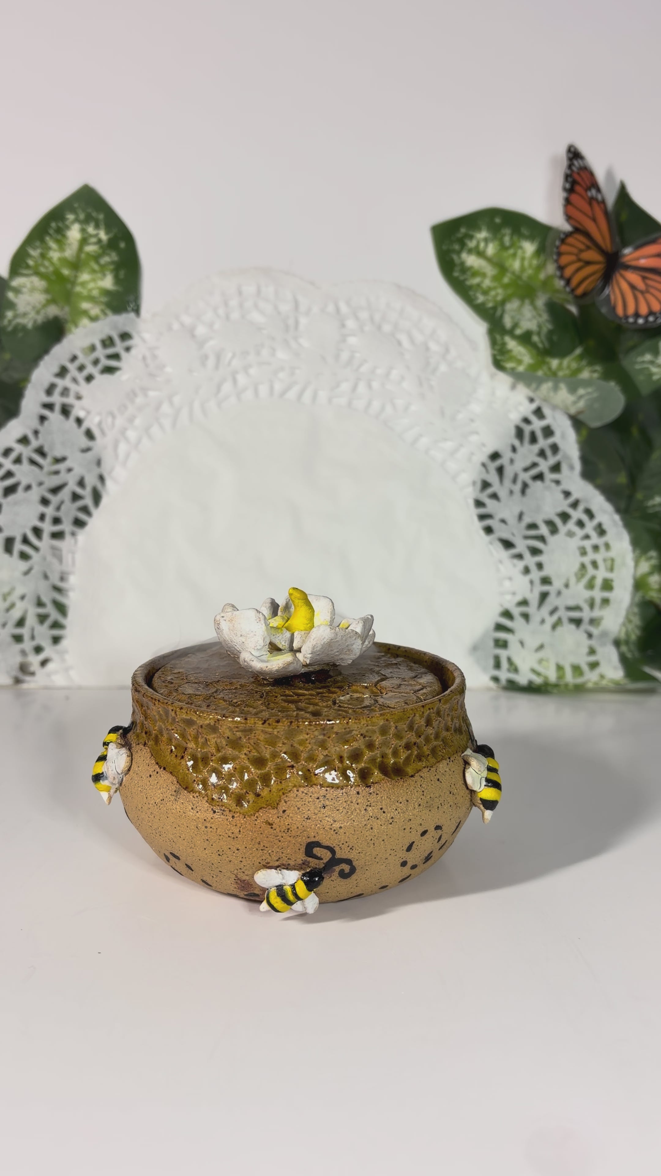 Bee Blossom Incense Holder