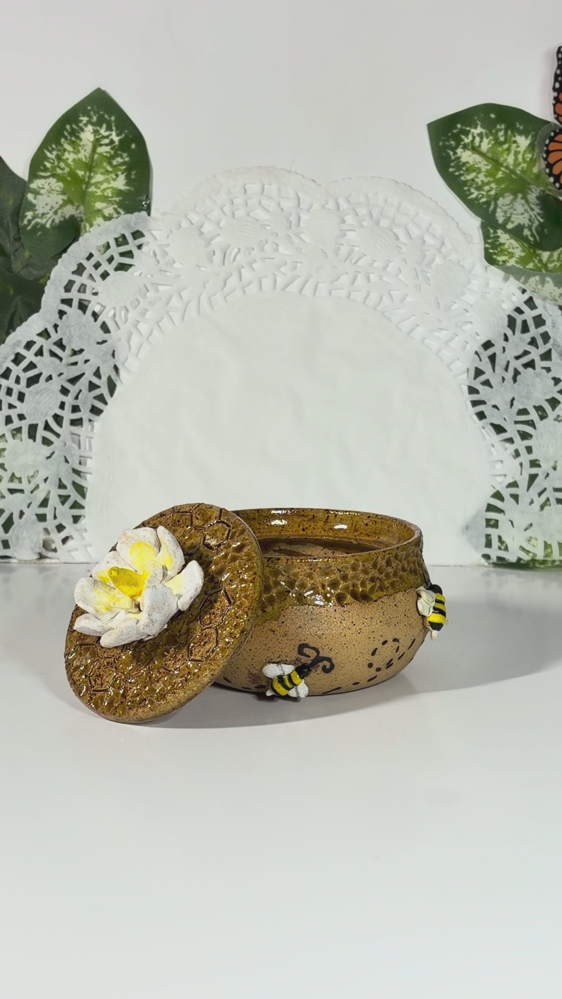 Bee Blossom Incense Holder